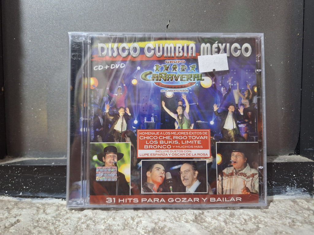 GRUPO CAÑAVERAL DISCO CUMBIA MEXICO CD DVD ORIGINAL NUEVO SELLADO [NACIONAL]