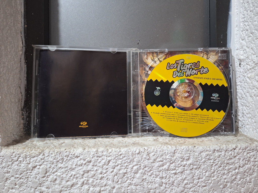 LOS TIGRES DEL NORTE UNIDOS PARA SIEMPRE CD USADO ORIGINAL EN BUENAS CONDICIONES [NACIONAL]