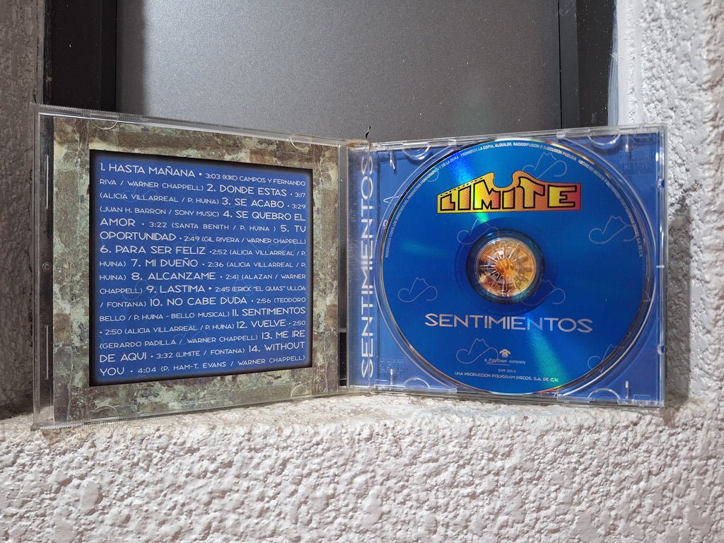 GRUPO LIMITE SENTIMIENTOS CD USADO ORIGINAL EN BUENAS CONDICIONES [NACIONAL]