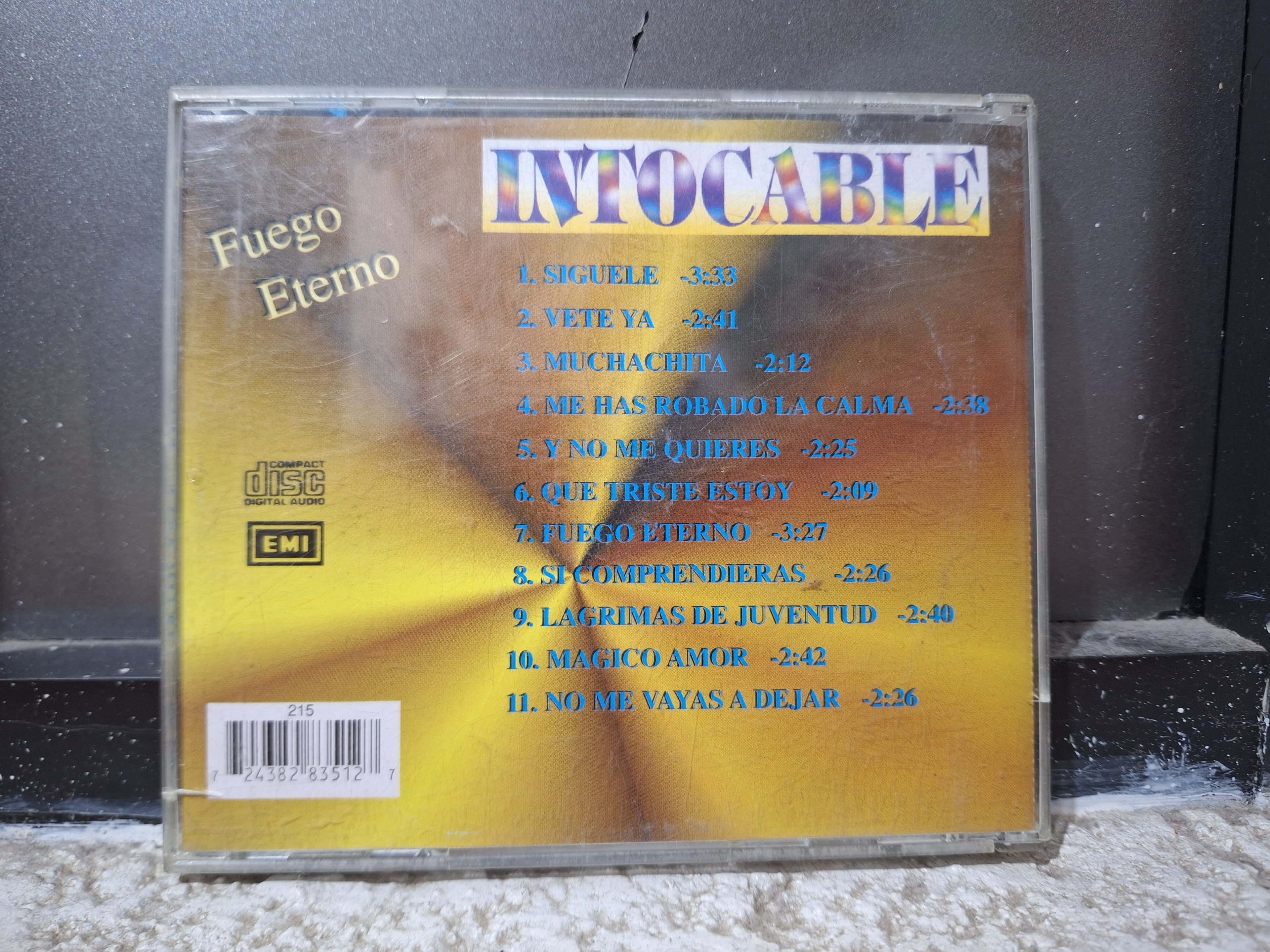 INTOCABLE CD ORIGINAL USADO EN BUENAS CONDICIONES [NACIONAL]