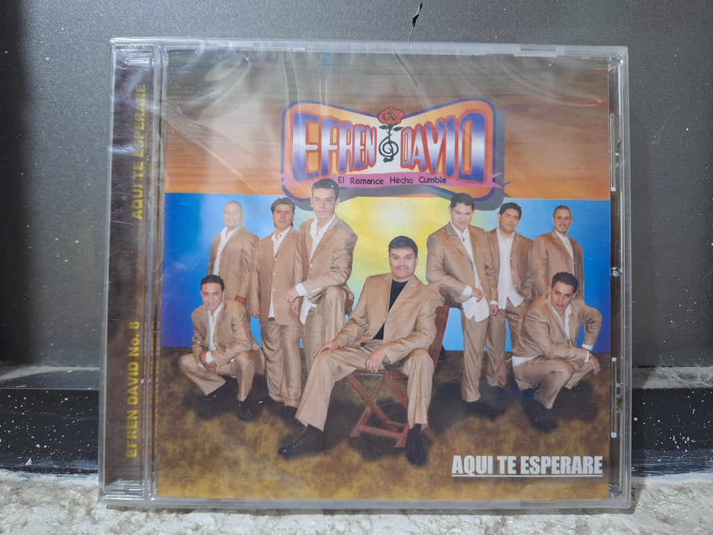 EFREN DAVID AQUI TE ESPERARE CD NUEVO ORIGINAL SELLADO
