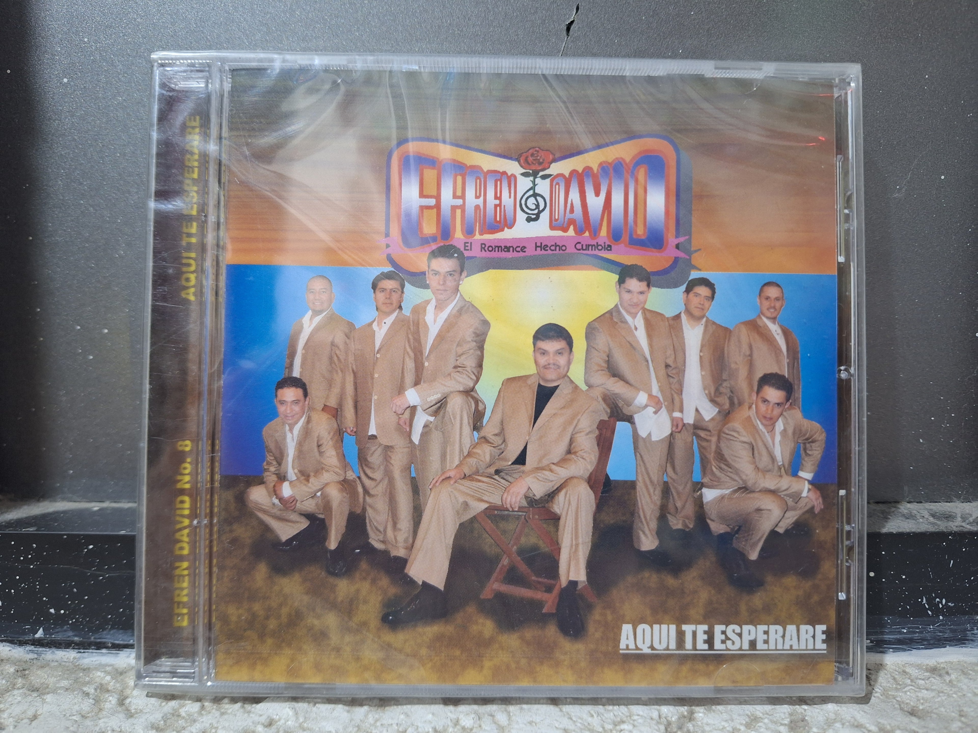EFREN DAVID AQUI TE ESPERARE CD NUEVO ORIGINAL SELLADO