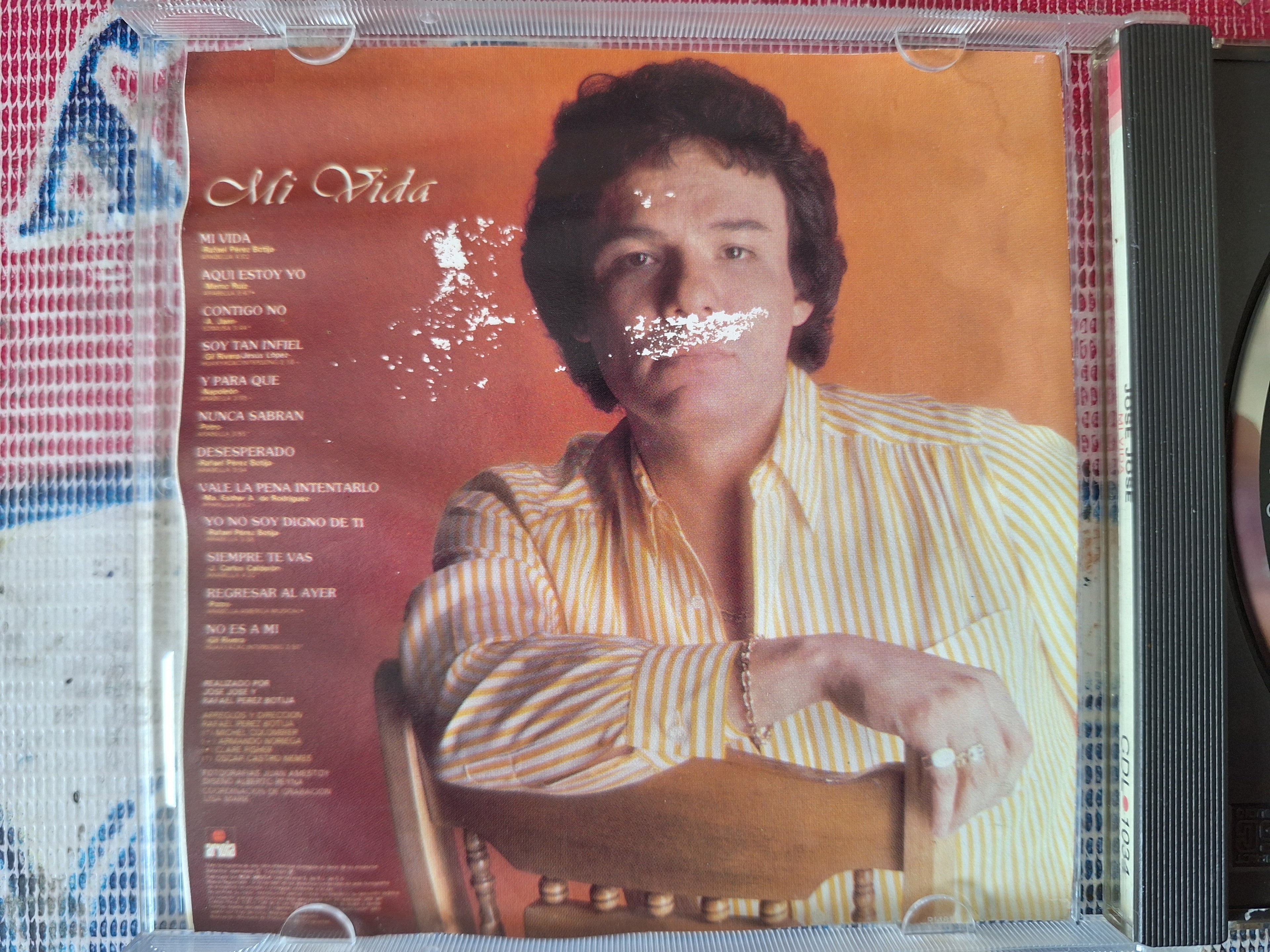 JOSE JOSE MI VIDA CD ORIGINAL USADO EN BUENAS CONDICIONES [NACIONAL]