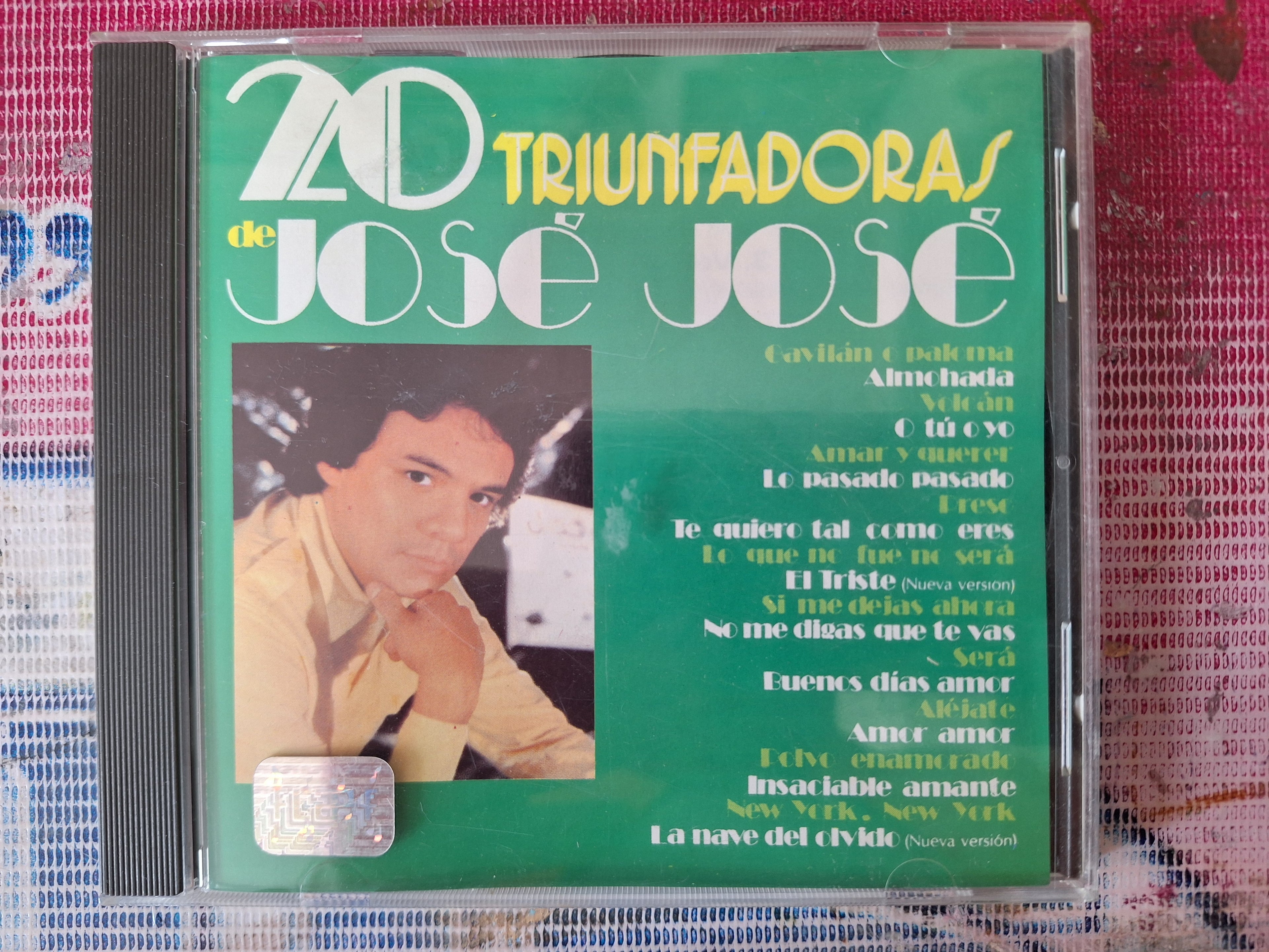 JOSE JOSE 20 TRIUNFADORAS CD ORIGINAL USADO EN BUENAS CONDICIONES [NACIONAL]