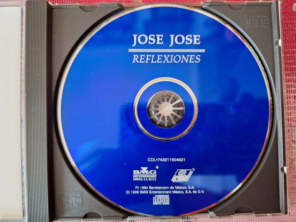 JOSE JOSE REFLEXIONES CD ORIGINAL USADO EN BUENAS CONDICIONES [NACIONAL] [REEDICION]