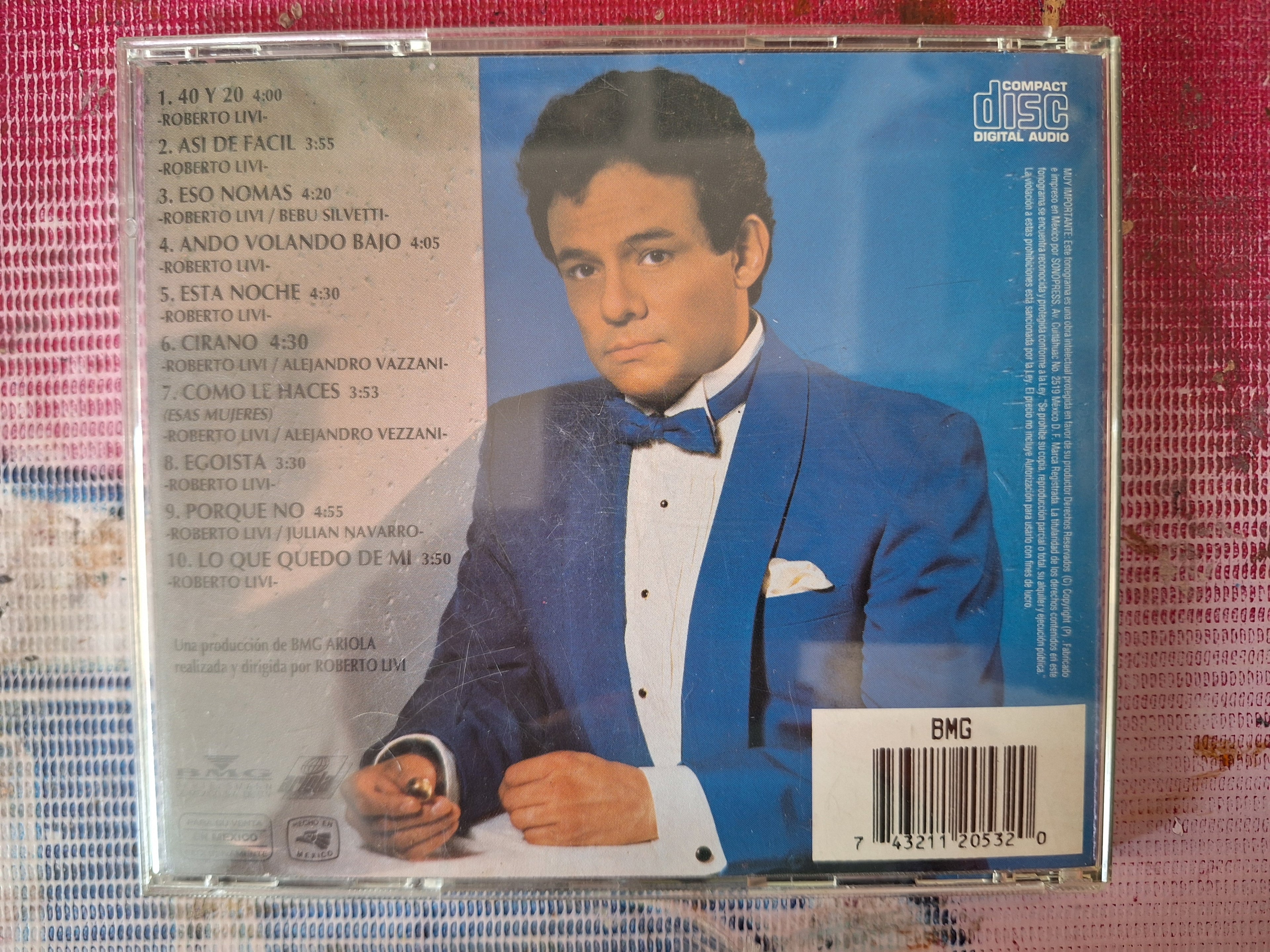 JOSE JOSE 40 Y 20 CD ORIGINAL USADO EN BUENAS CONDICIONES [NACIONAL]