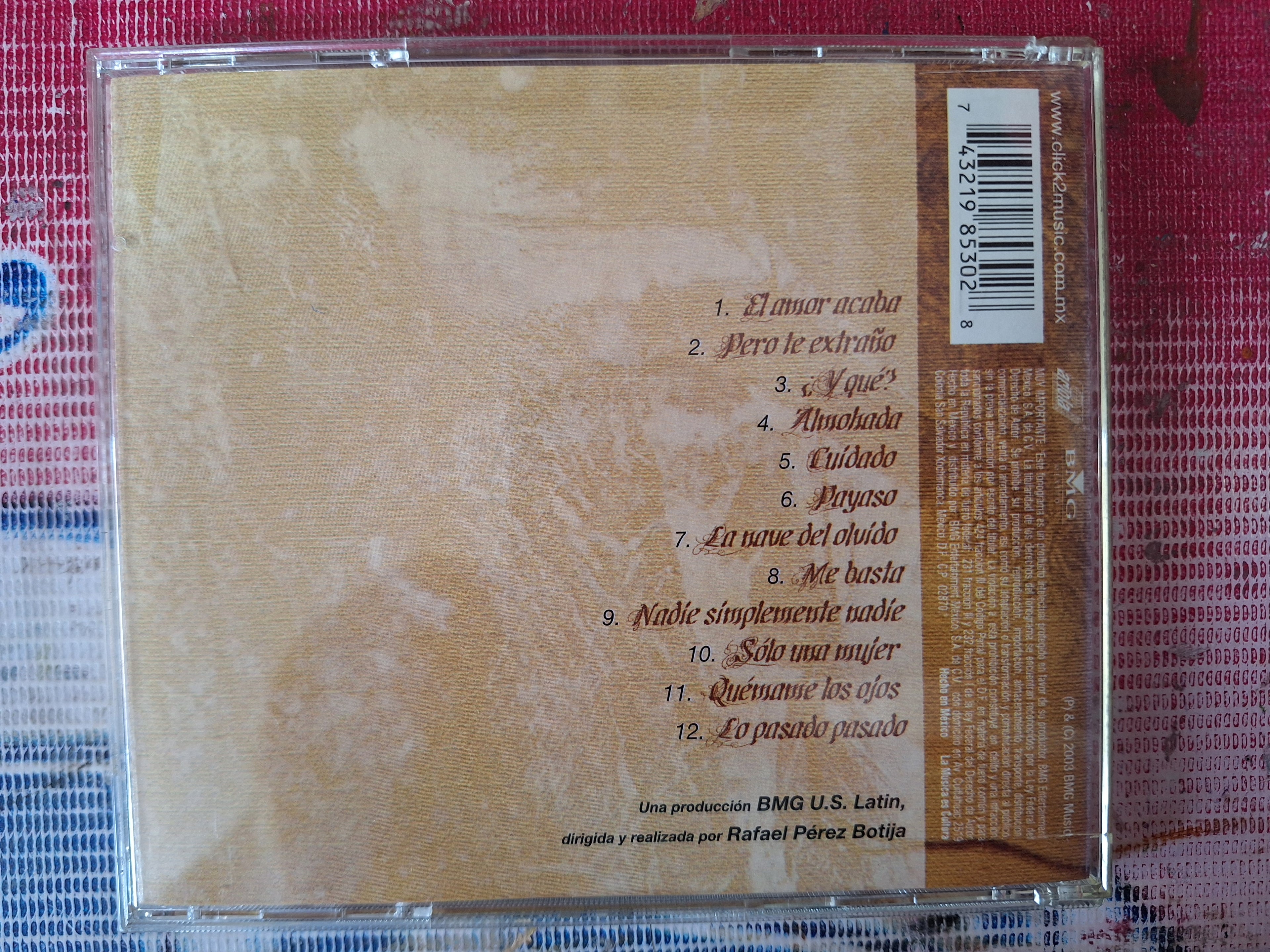 JOSE JOSE CON TRIO VOLUMEN 1 CD ORIGINAL USADO EN BUENAS CONDICIONES [NACIONAL]