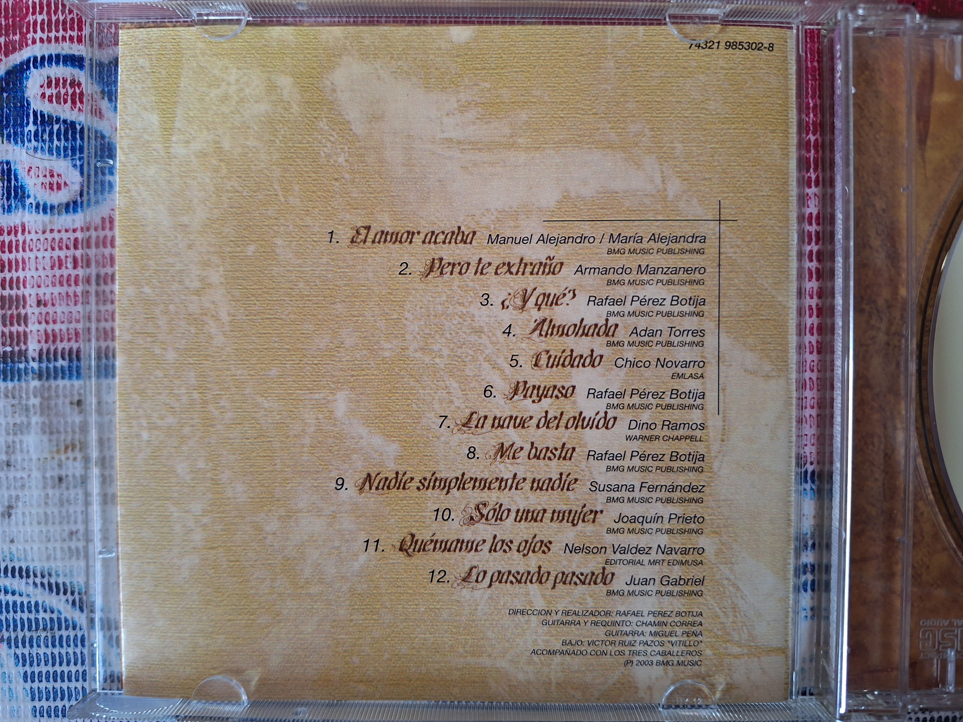JOSE JOSE CON TRIO VOLUMEN 1 CD ORIGINAL USADO EN BUENAS CONDICIONES [NACIONAL]