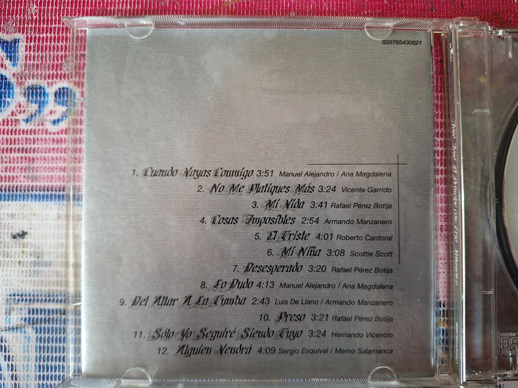 JOSE JOSE CON TRIO VOLUMEN 2 CD ORIGINAL USADO EN BUENAS CONDICIONES [NACIONAL]