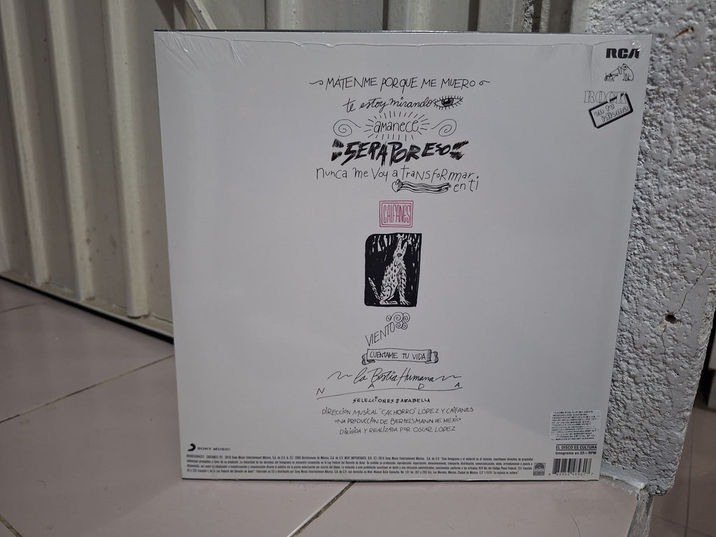CAIFANES MATENME PORQUE ME MUERO VINYL LP NUEVO ORIGINAL SELLADO [REEDICION]