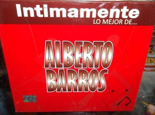 CD INTIMAMENTE LO MEJOR/ALBERTO BARROS