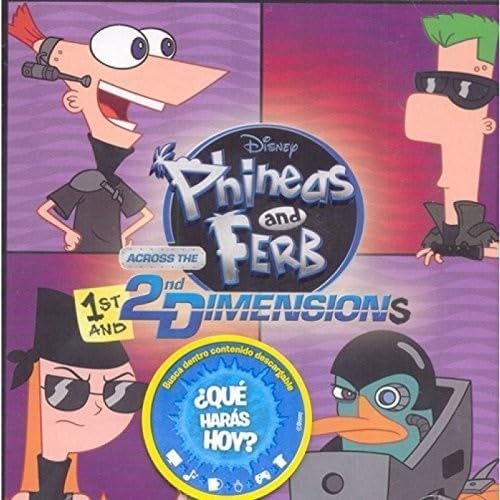 CD PHINEAS Y FERB/ACROSS THE IST AND 2ND