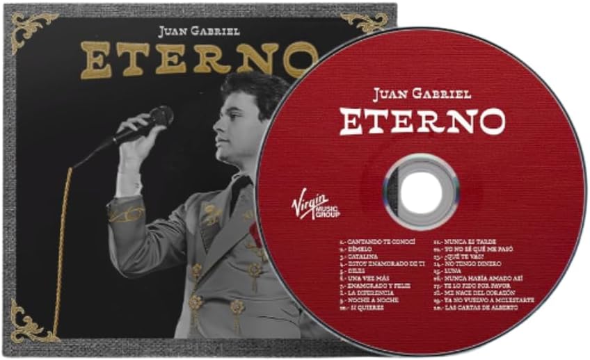 CD JUAN GABRIEL/ETERNO MUSICA ETERNA