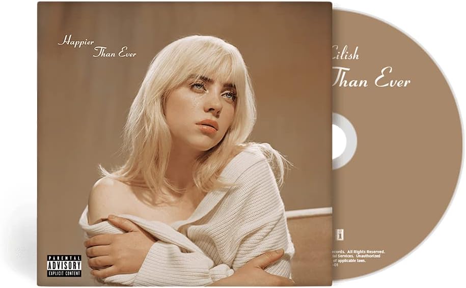 CD BILLIE EILISH ~ HAPPIER THAN EVERX24