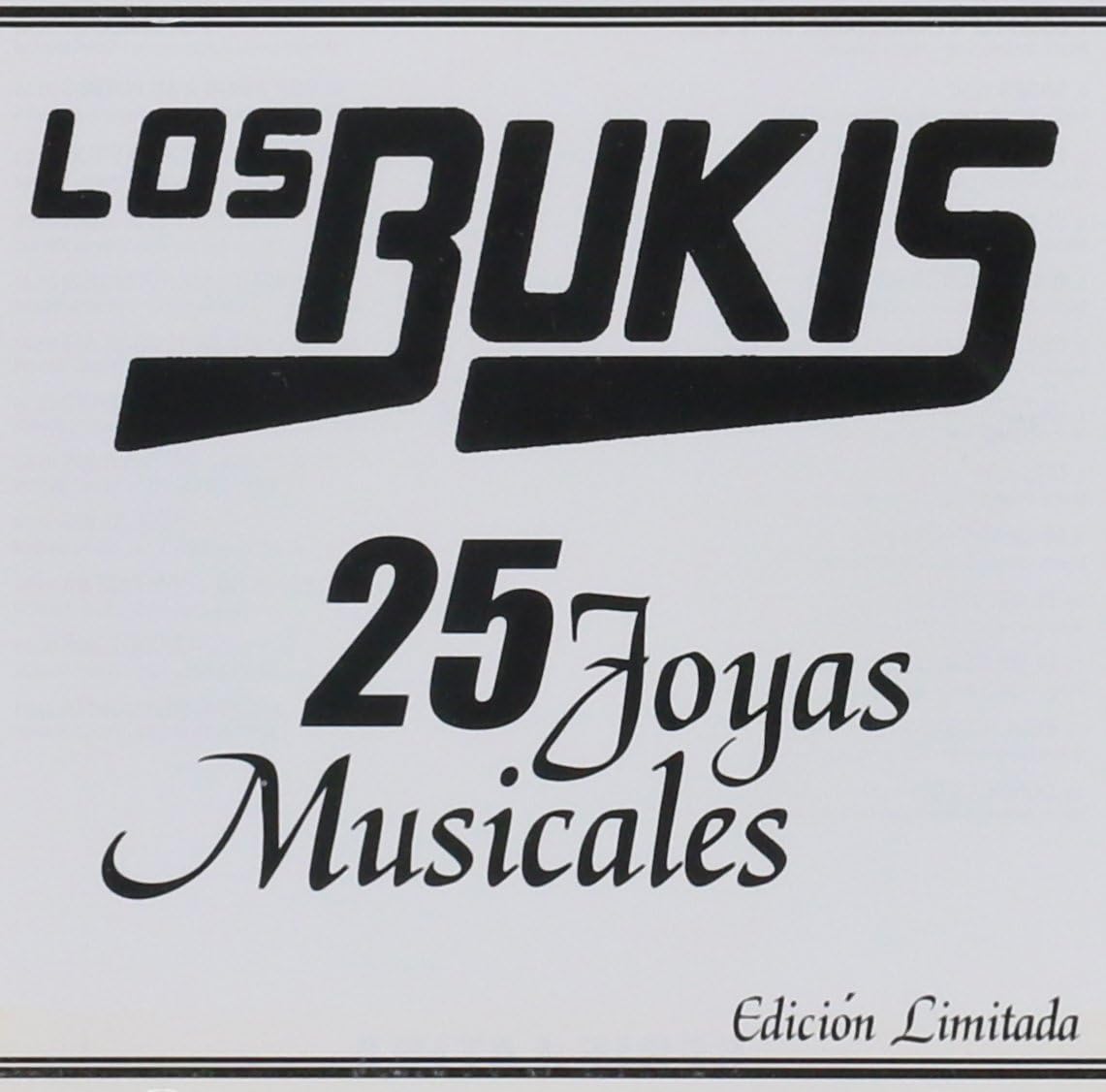 CD LOS BUKIS/25 JOYAS MUSICALES