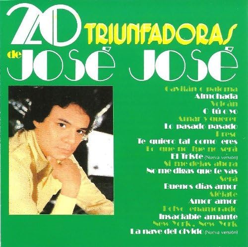 CD JOSE JOSE/20 TRIUNFADORAS