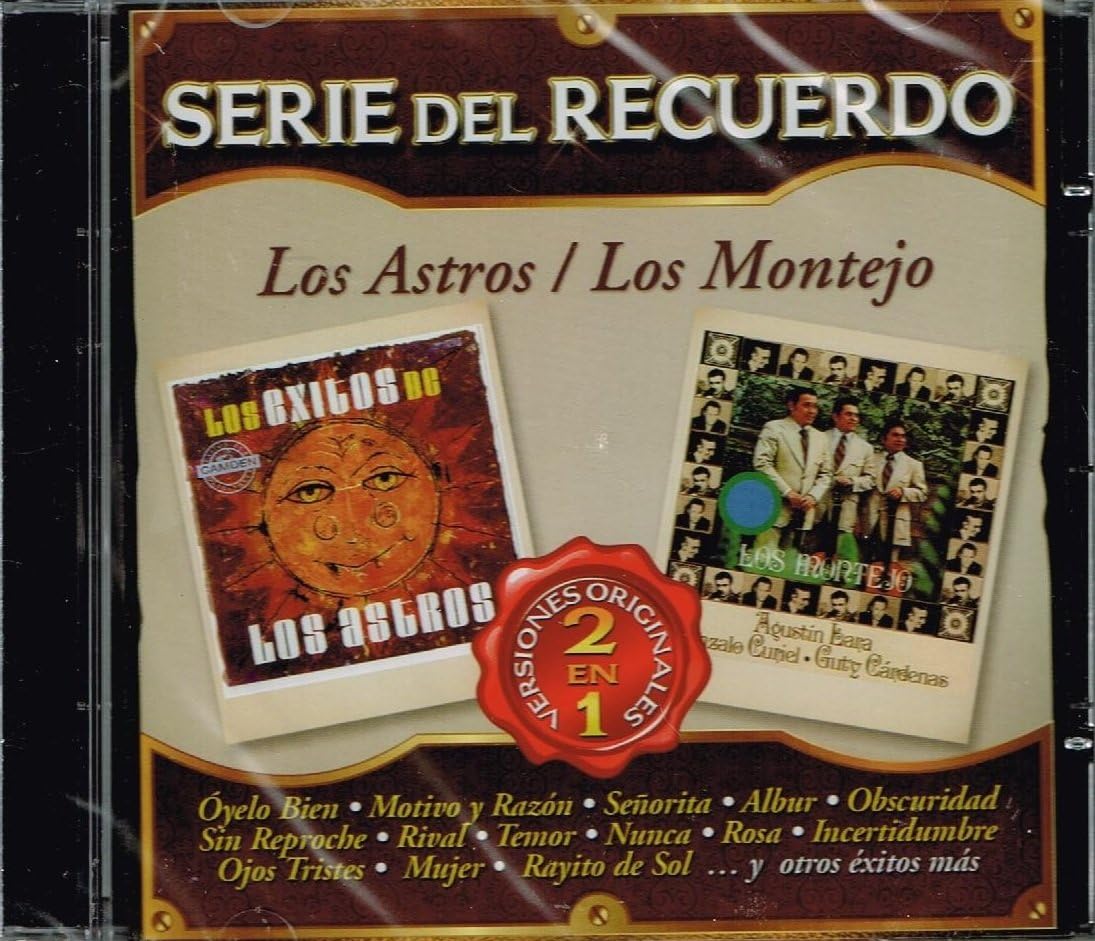 CD SERIE DEL RECUERDO 2 en 1/LOS ASTROS
