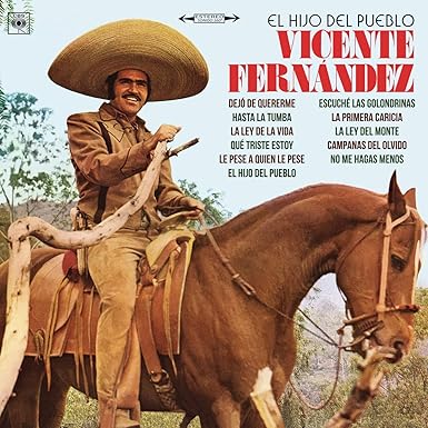 LP VICENTE FERNANDEZ EL HIJO DEL PUEBLO VINYL NUEVO ORIGINAL SELLADO [REEDICION]