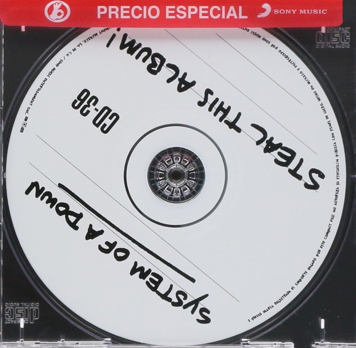 CD SYSTEM OF A DOWN/STEAL THIS ALBUM!