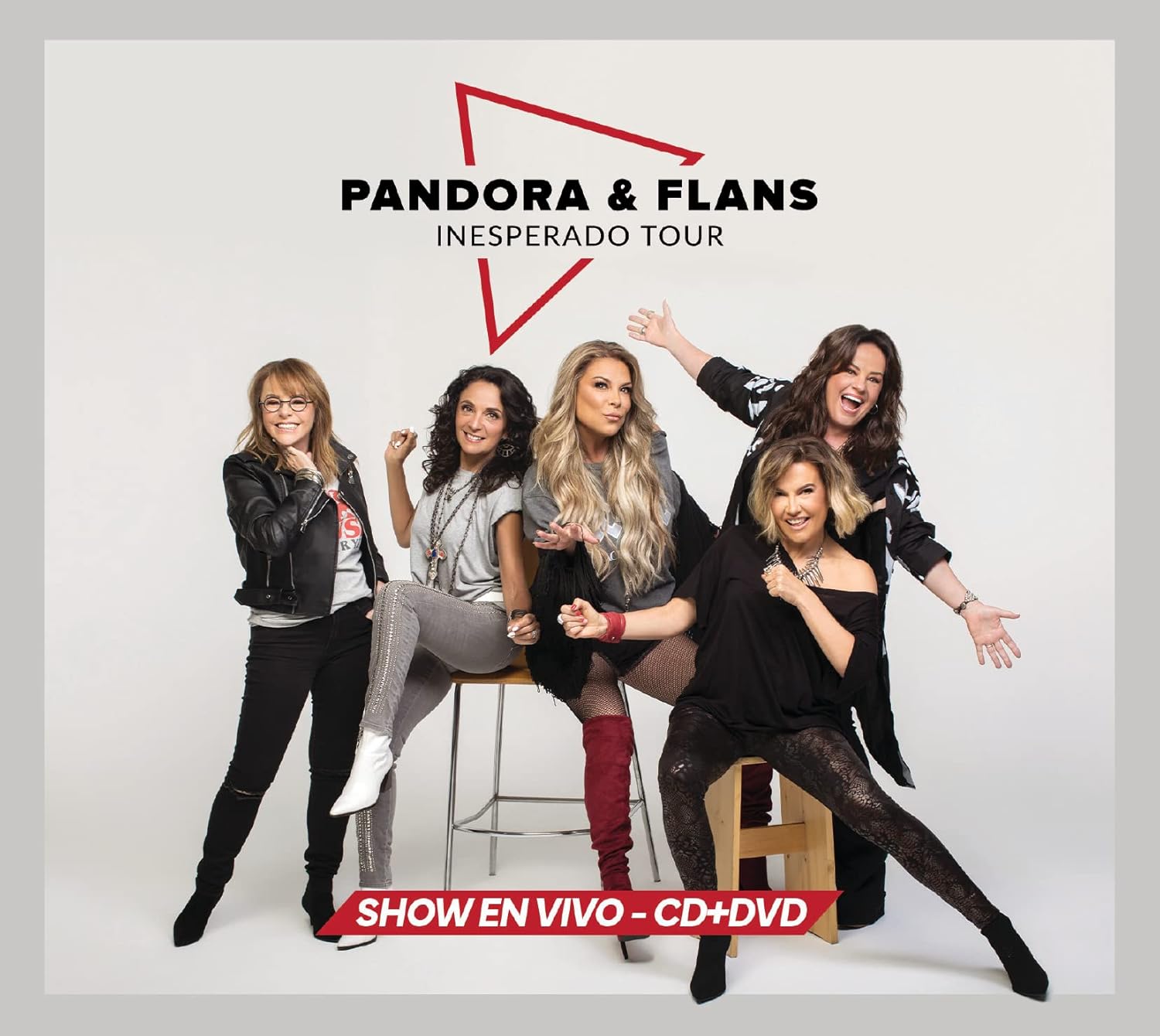 CD PANDORA FLANS / INESPERADO TOUR