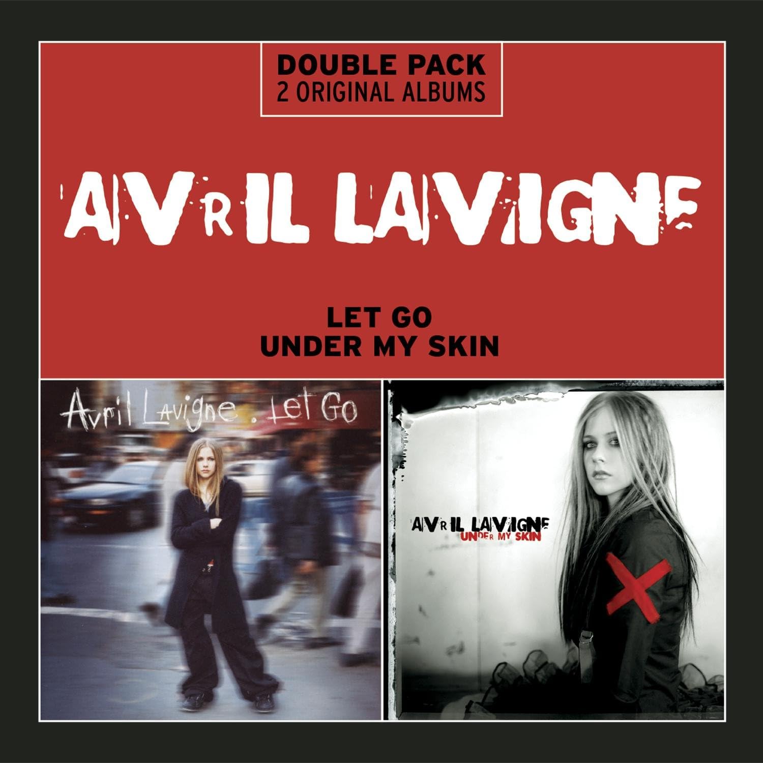 CD AVRIL LAVIGNE/LET GO/UNDER MY SKIN