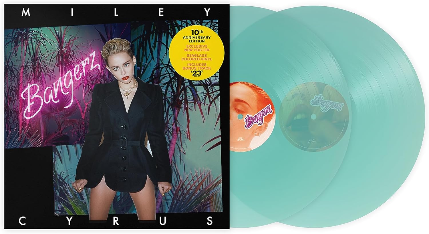 LP MILEY CYRUS BANGERZ 10TH ANNIVERSARY VINYL NUEVO ORIGINAL SELLADO