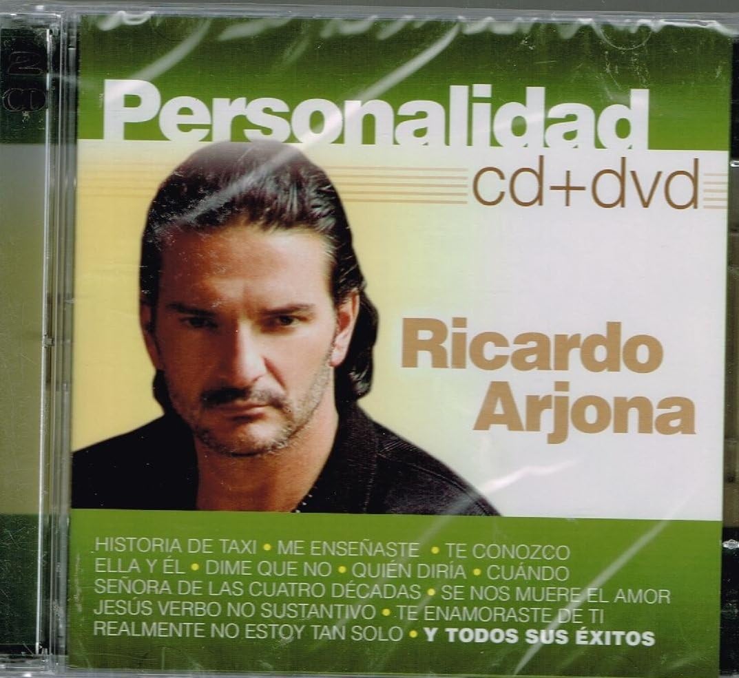 CD PERSONALIDAD/RICARDO ARJONA  CD+DVD