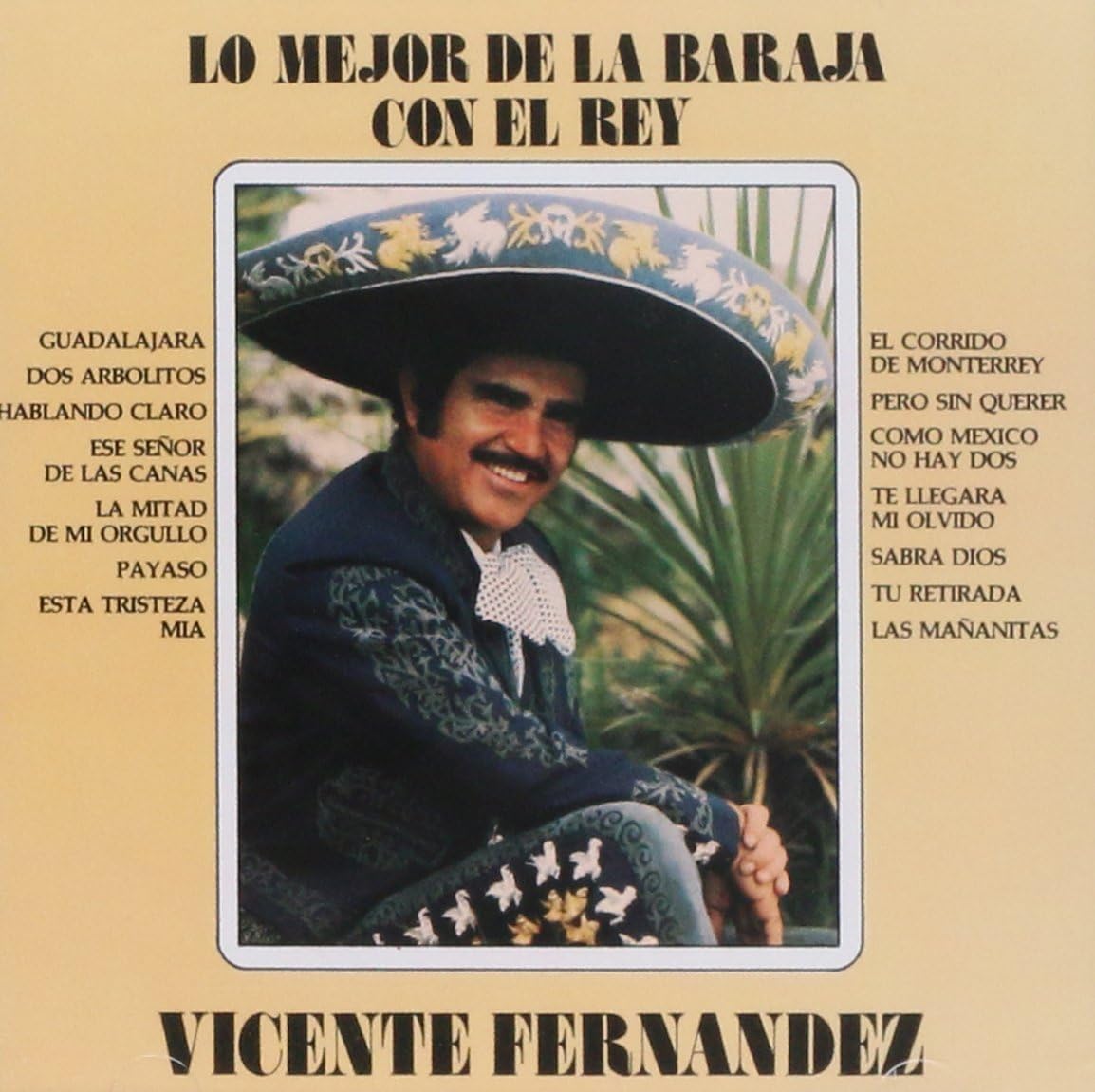 CD VICENTE FERNANDEZ/LO MEJOR DE LA BAR