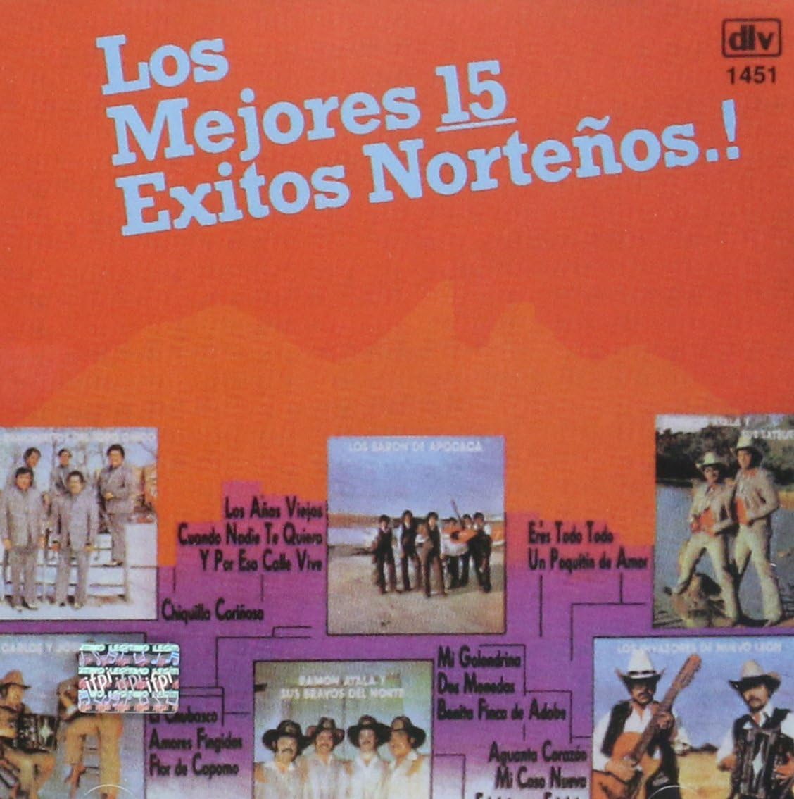 CD  VARIOS/15 EXITOS NORTEÑOS