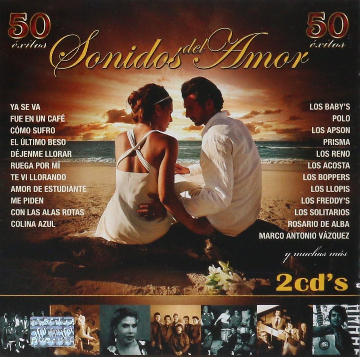 CD VARIOS/SONIDOS DEL AMOR 50 EXITOS