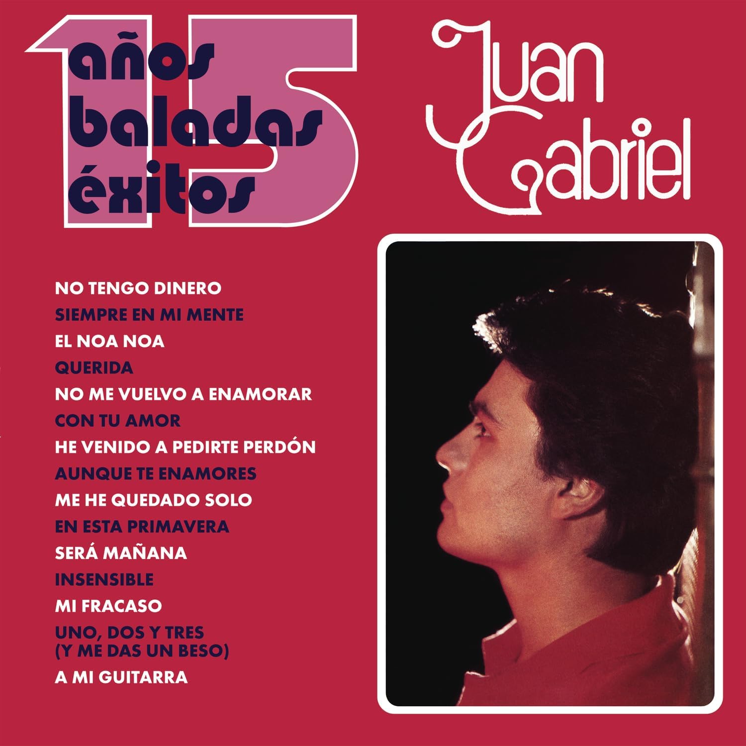 LP JUAN GABRIEL / 15 AÑOS DE BALADAS VINYL NUEVO ORIGINAL SELLADO [REEDICION]