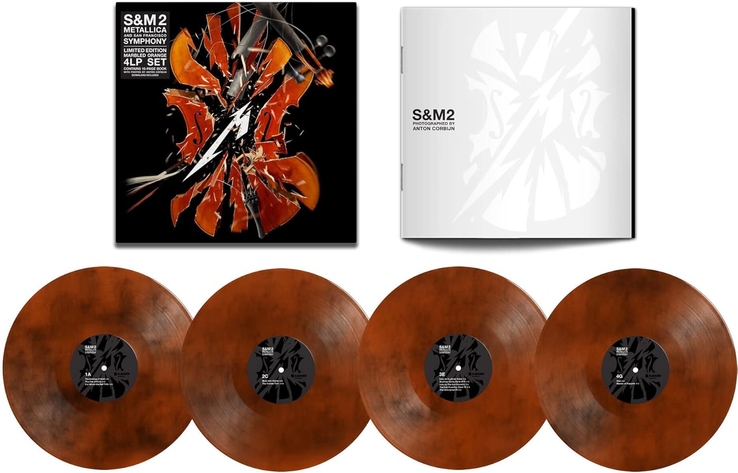 LP  BOXSET  METALICA  S&M2 VINYL NUEVO ORIGINAL SELLADO