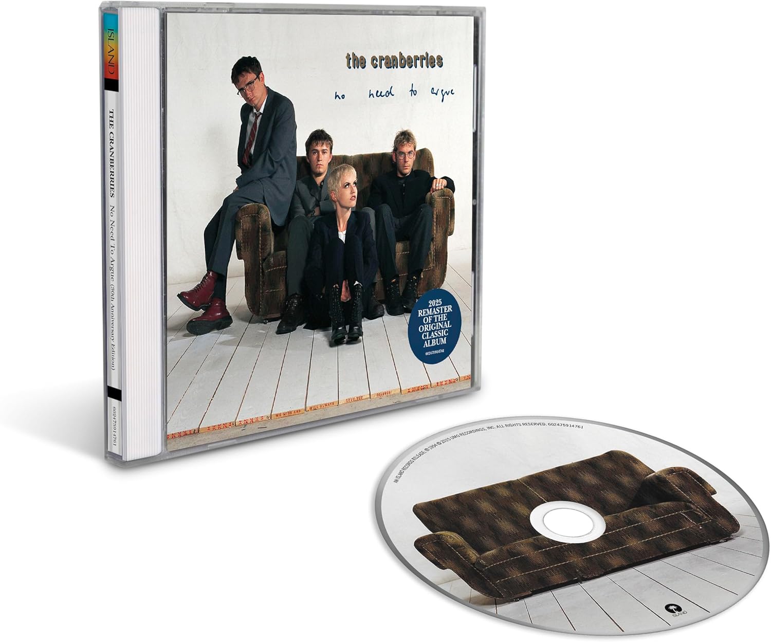 CD THE CRANBERRIES/NO NEED TO ARGUE 