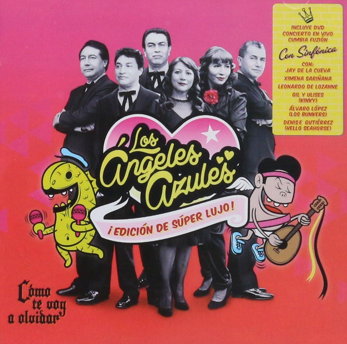 CD  ANGELES AZULES/COMO TE VOY A(CD+DVD)