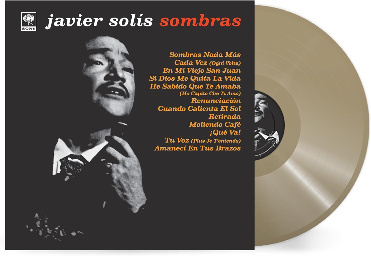LP JAVIER SOLIS SOMBRAS VINYL NUEVO ORIGINAL SELLADO