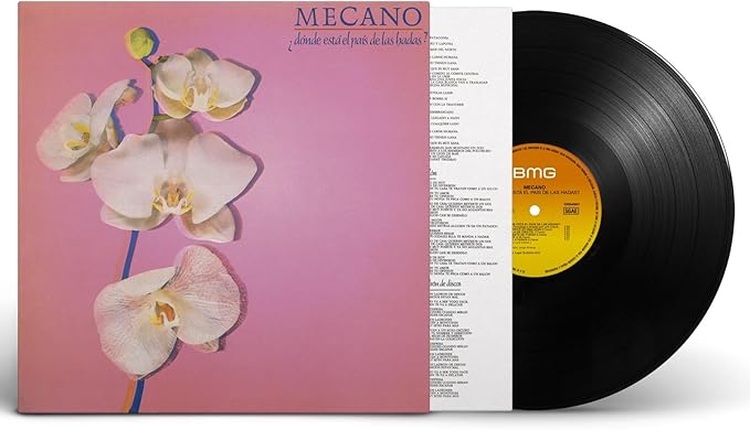 LP MECANO DONDE ESTÁ EL PAIS DE LAS HADAS VINYL NUEVO ORIGINAL SELLADO