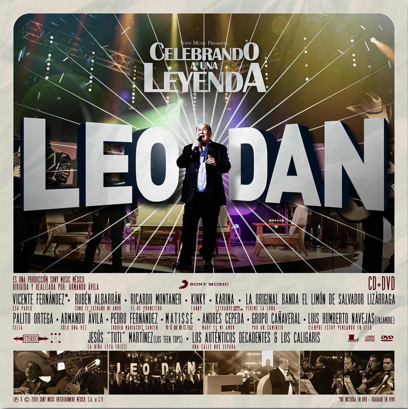 CD LEO DAN/CELEBRANDO A UNA LEYENDA