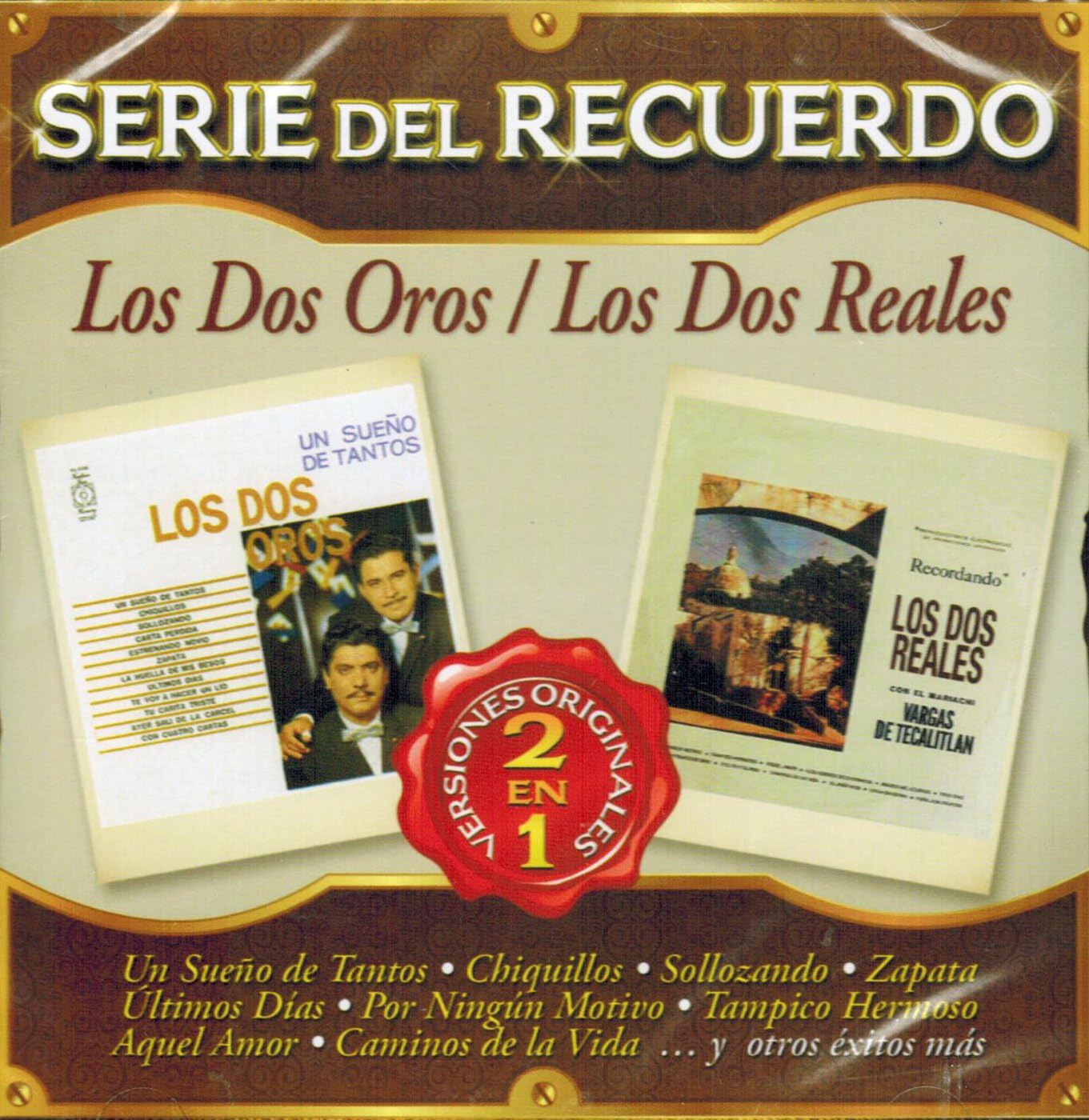 CD SERIE DEL RECUERDO/LOS DOS OROS Y