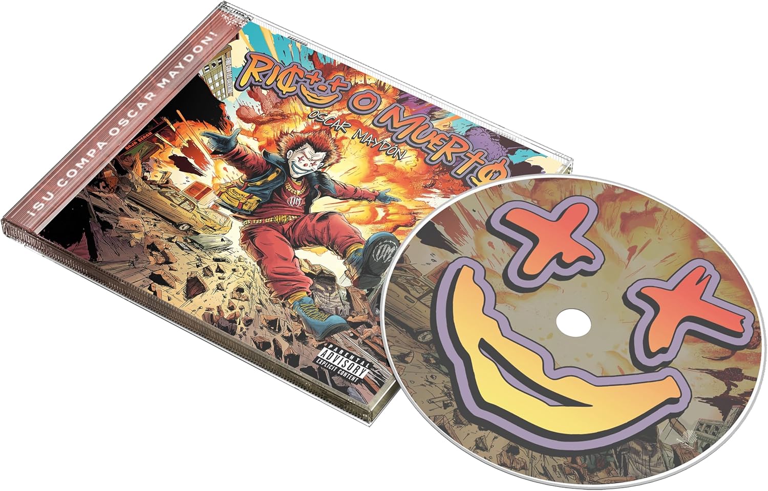 CD OSCAR MAYDON / RICO O MUERTO,VOL.1