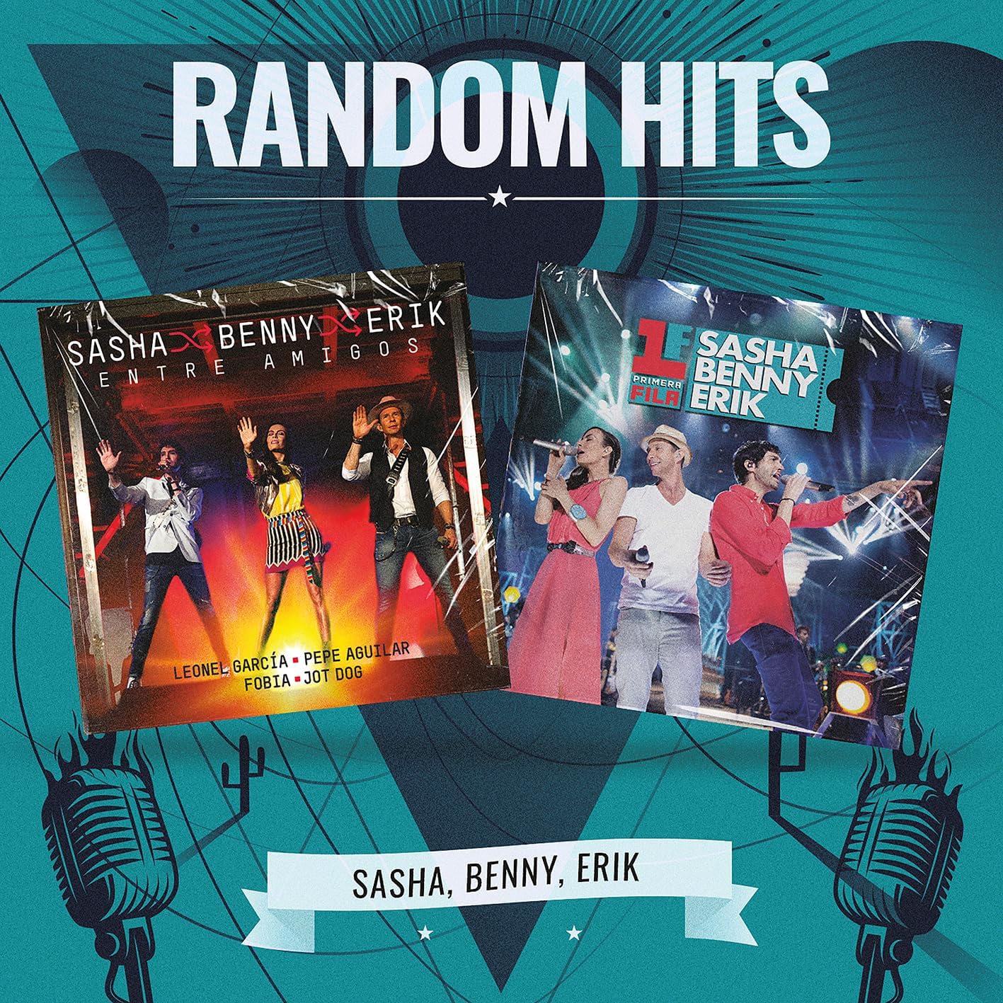 CD SASHA,BENNY Y ERICK / RANDOM HITS