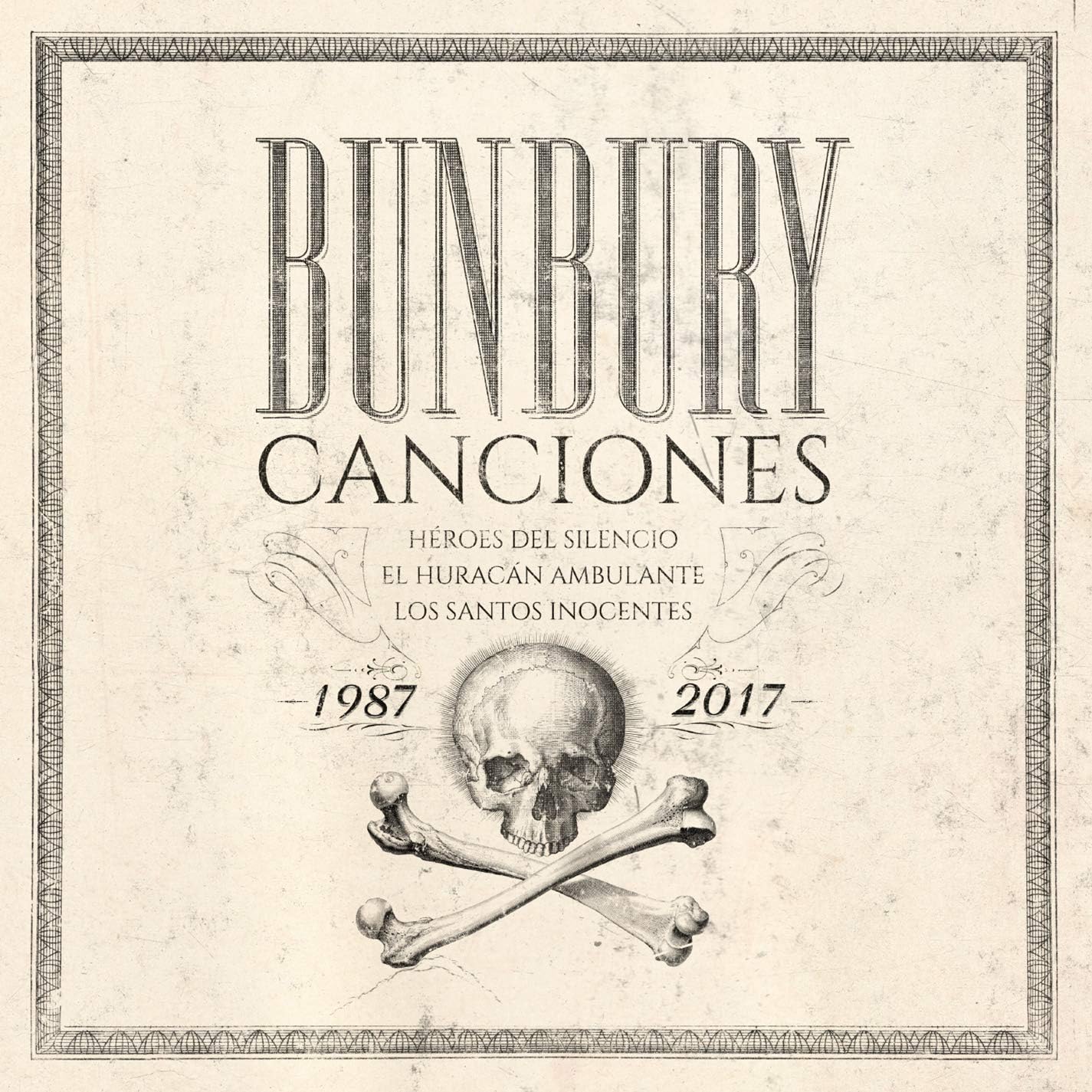 CD BUNBURY / CANCIONES 1987-2017