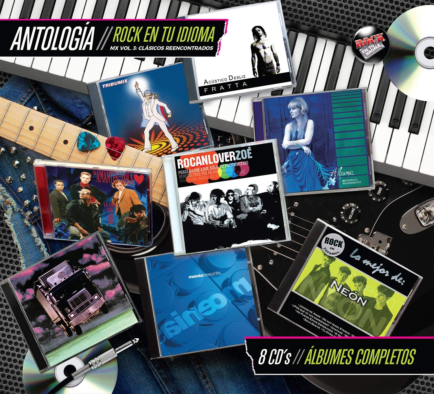 CD ANTOLOGIA / VARIOS ROCK EN TU IDIOMA