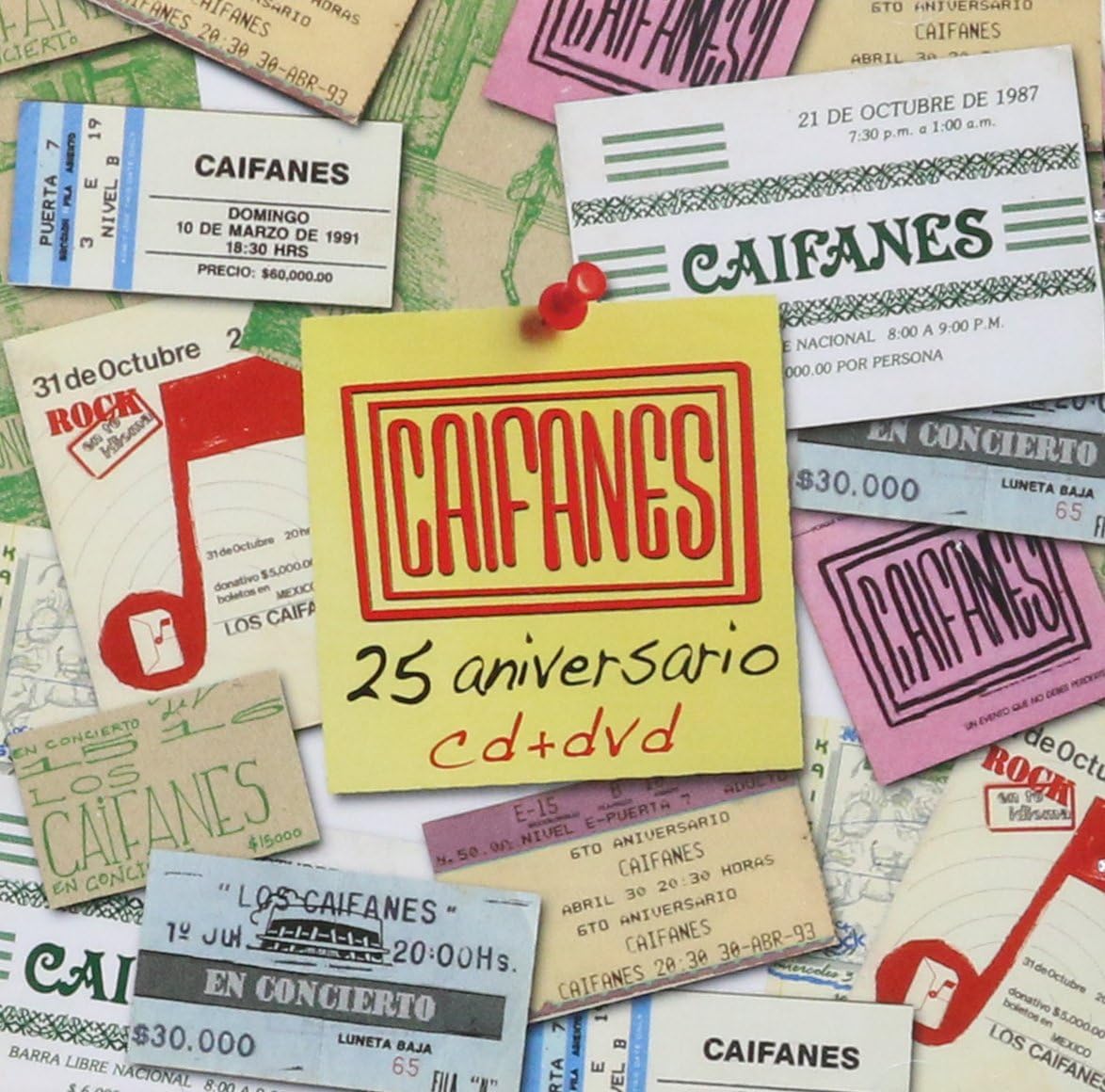 CD CAIFANES/25 ANIVERSARIO