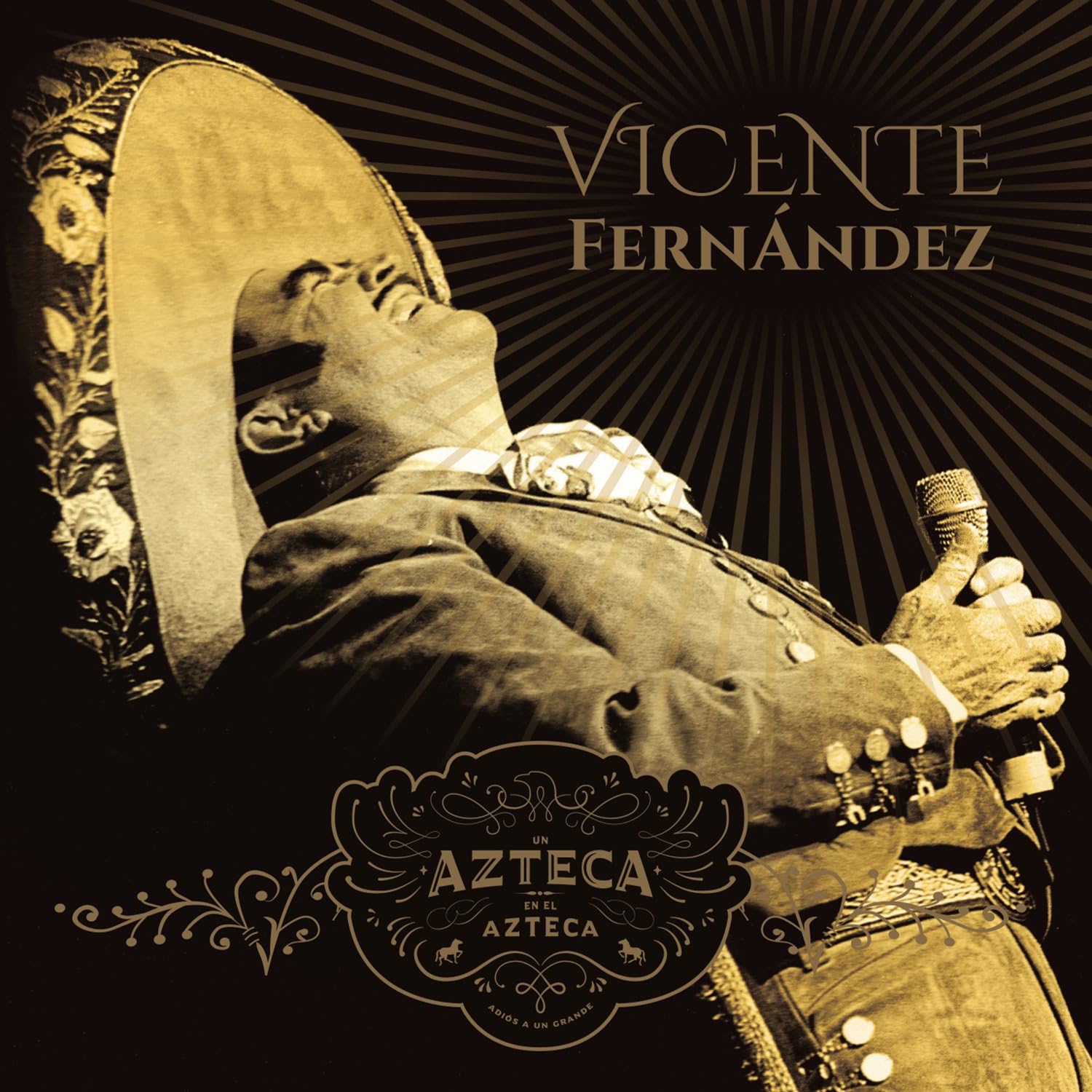CD VICENTE FERNANDEZ/UN AZTECA EN EL AZT