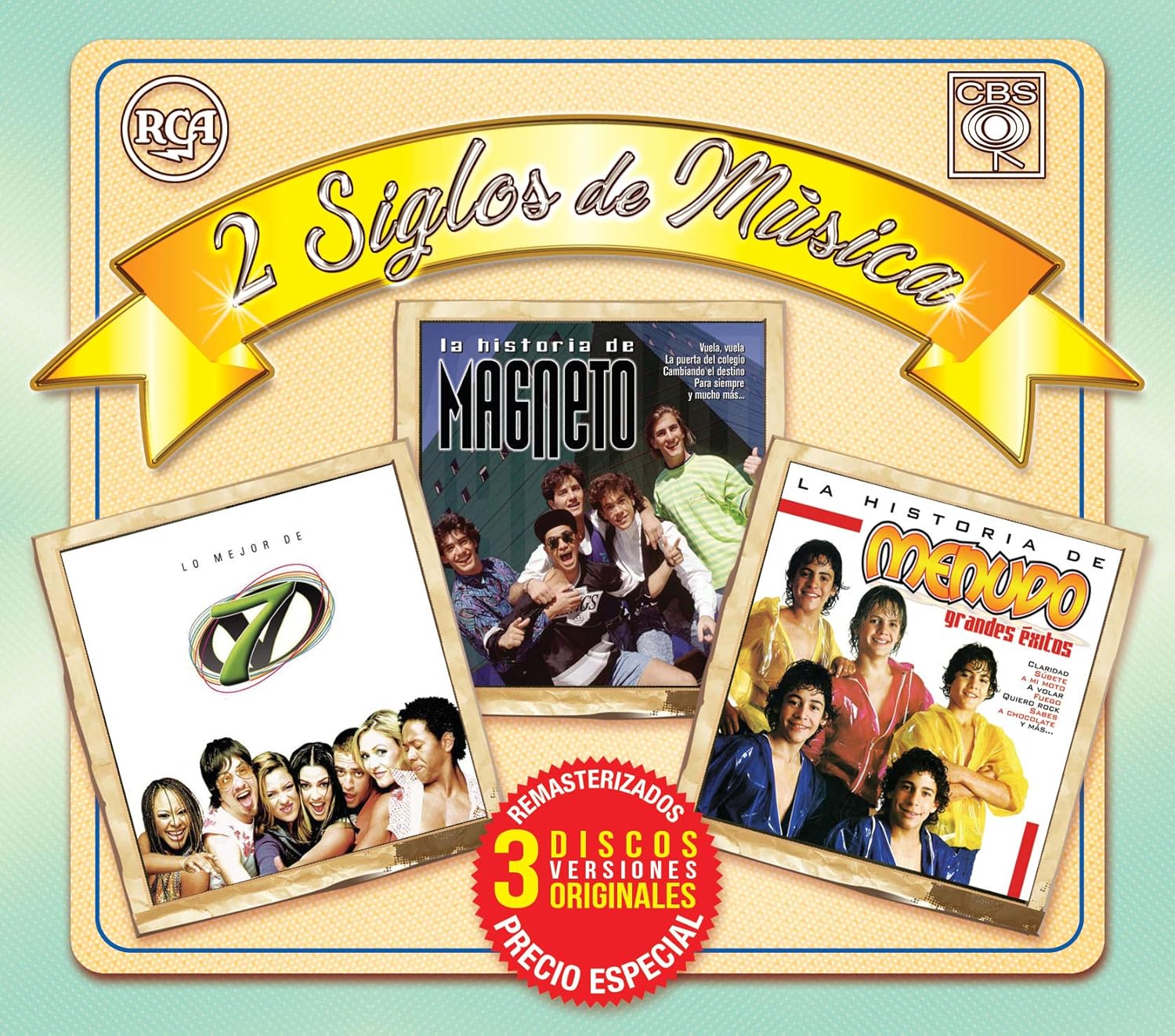 CD 2 SIGLOS DE MUSICA /MAGNETO-ME ******