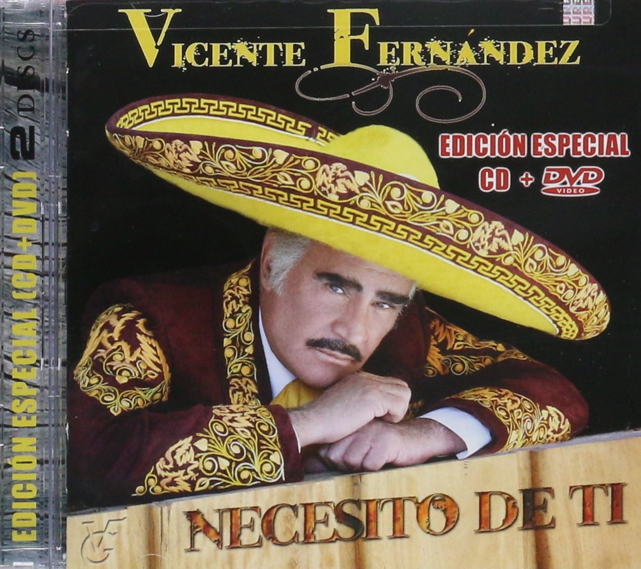 CD VICENTE FERNANDEZ/NECESITO DE TI(CD+D