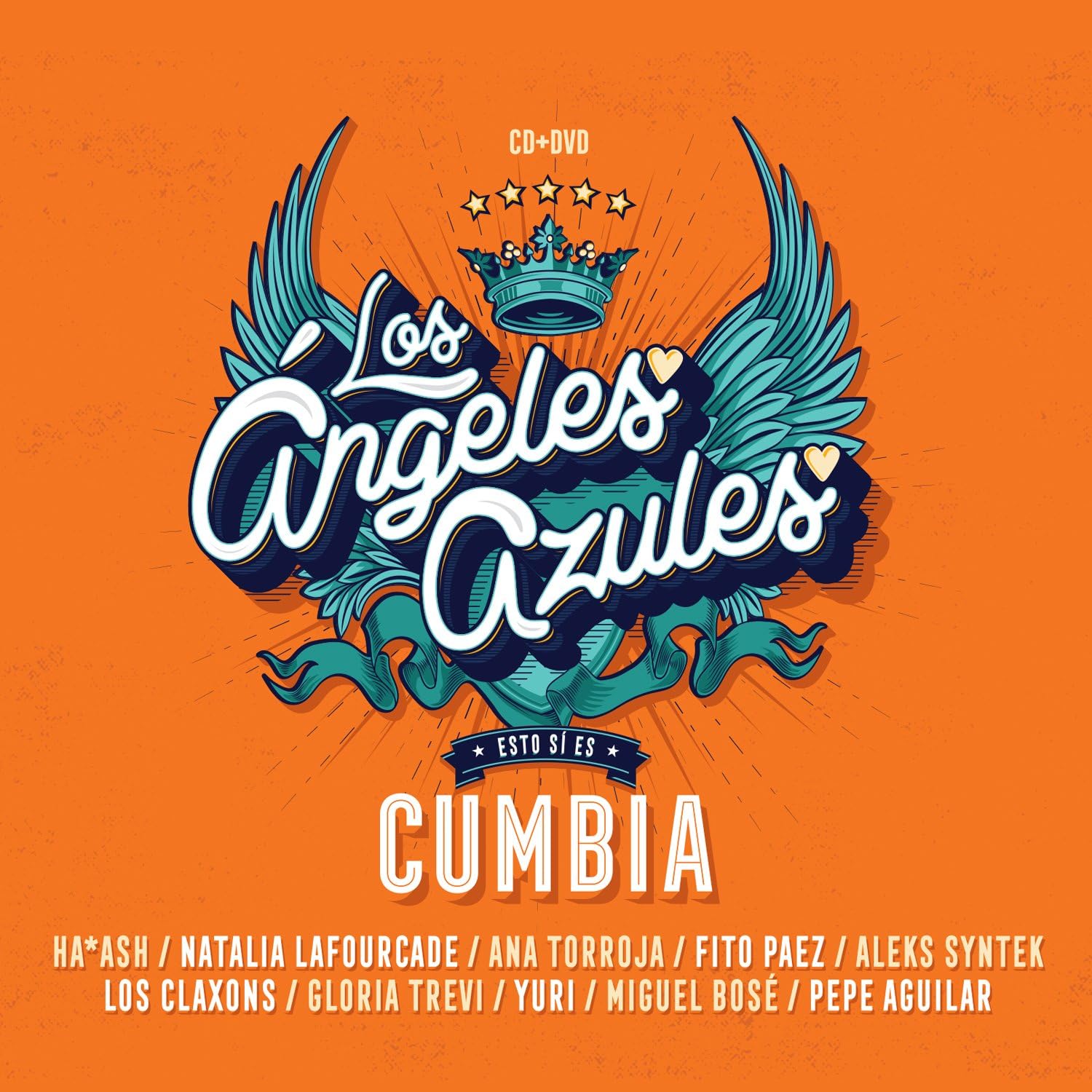 CD LOS ANGELES AZULES/ESTO SI ES CUMBIA