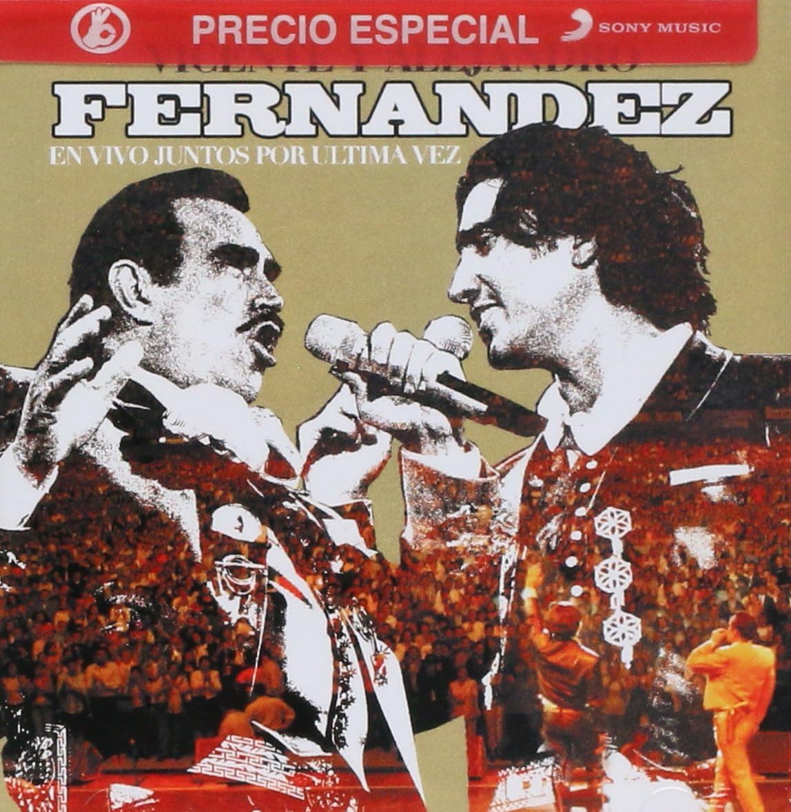 CD VICENTE Y ALEJANDRO F./EN VIVO JUNTOS