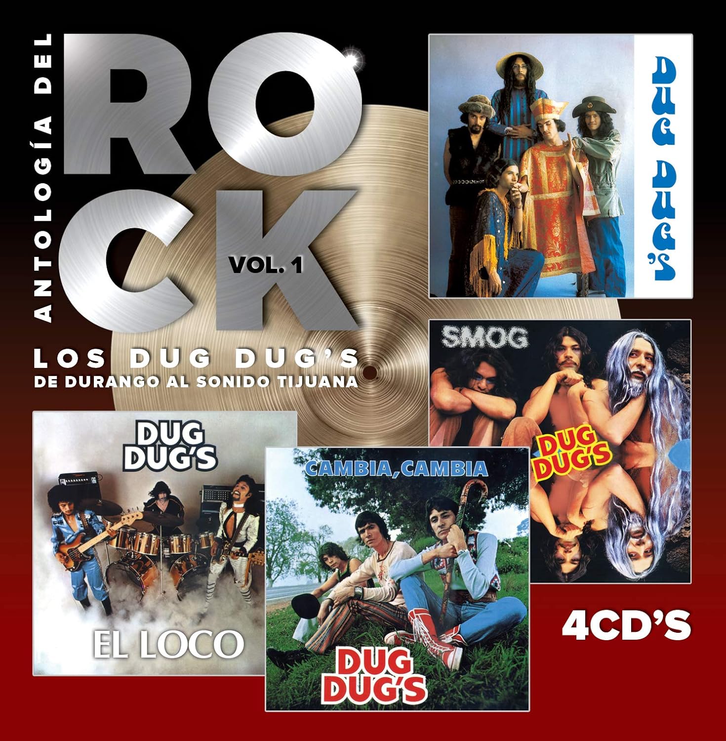 CD LOS DUG DUG S / ANTOLOGIA DEL ROCK V1