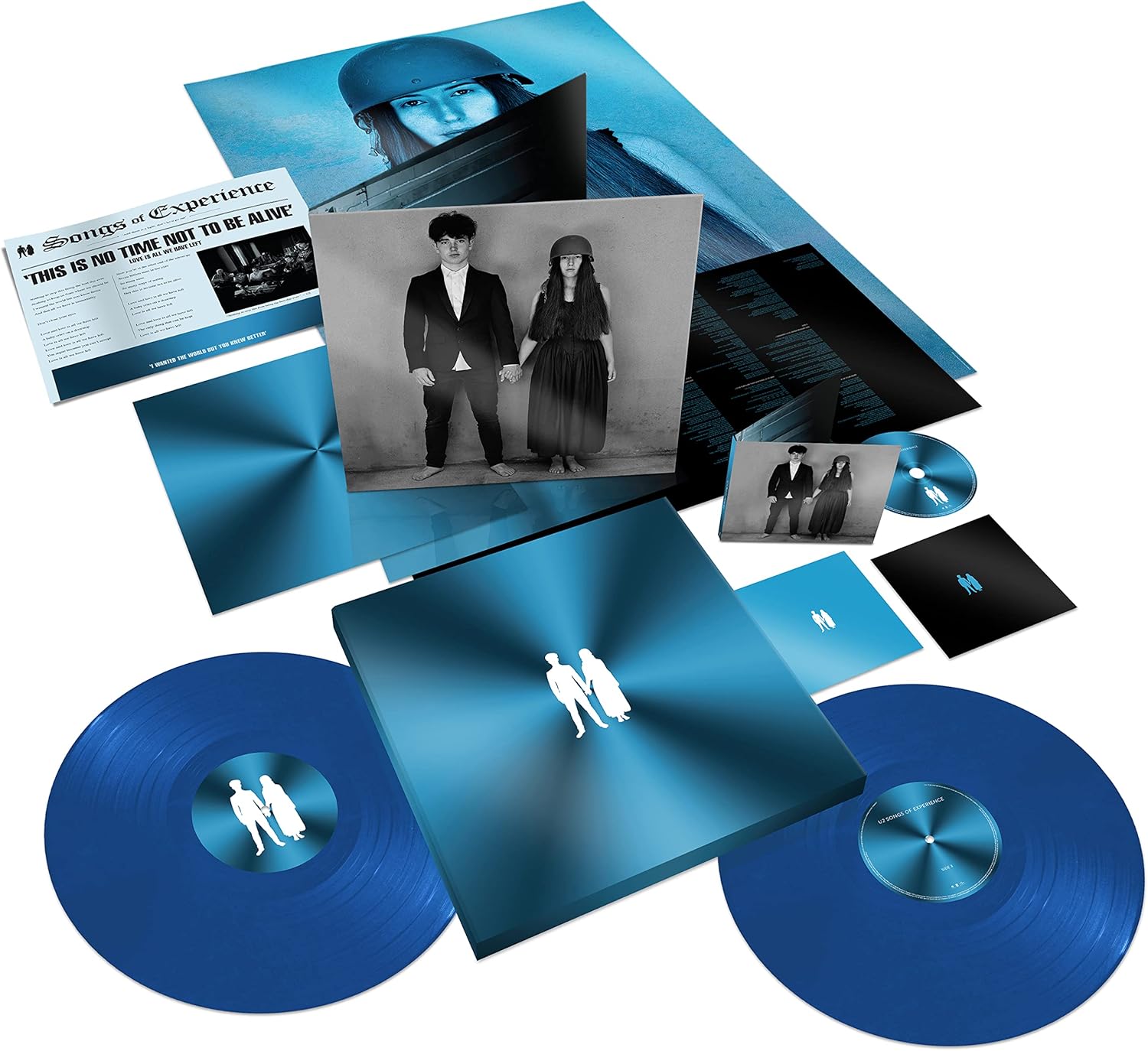 U2  SONGS OF EXPERIENCE BOXSET 2 LP 1 CD NUEVO ORIGINAL SELLADO [EXTRA EDITION]